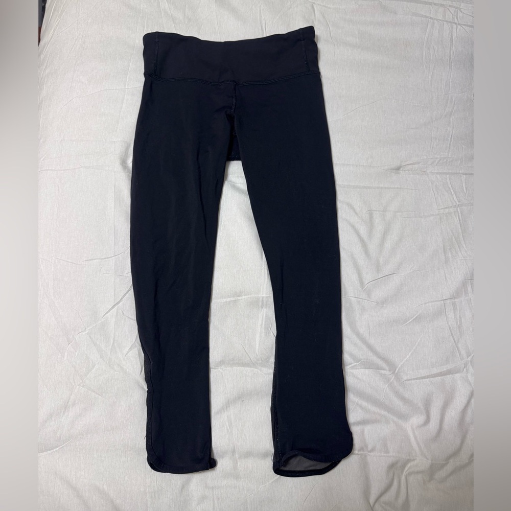Lululemon Black Cropped Leggings